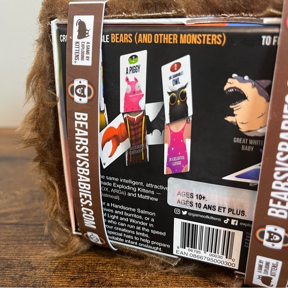 Bears vs. Babies Card Game by Exploding Kittens - Picture 5 of 6
